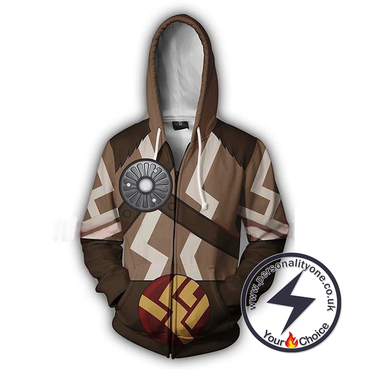 Magic The Gathering Hoodies - Garruk Zip Up Hoodie Jacket